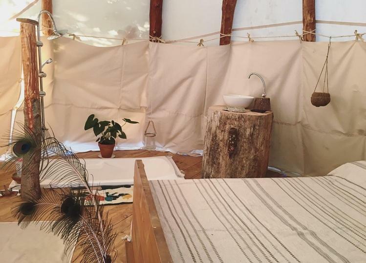 Tipi Lodge Dans La Foret Mimizan-Plage Exterior foto
